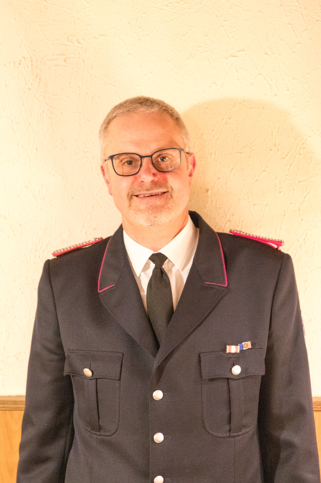 Gunnar Jürgensen, stellvertretender Gemeindewehrführer der Freiwilligen Feuerwehr Jörler Raum